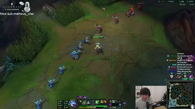Pobelter's stream on 17 October 2026