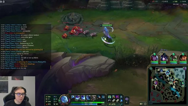 Thebausffs's stream on 12 October 2026