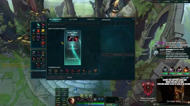 major_alexander's stream on 21 October 2026