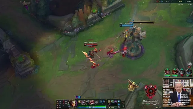 major_alexander's stream on 7 October 2026